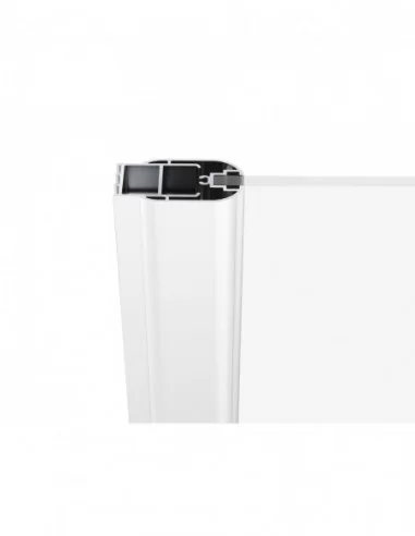 Dušo durys Chrome CSD1, Balta matinė, RAVAK