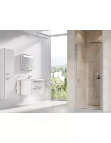 Dušo durys Chrome CSD1, Satinas, RAVAK