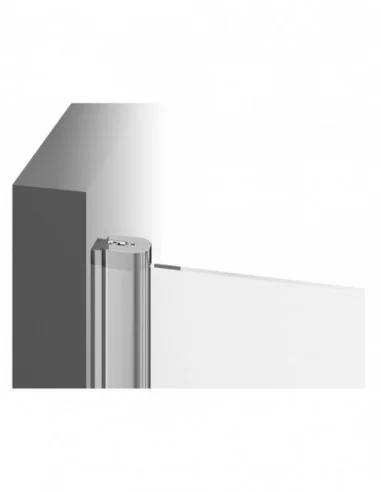 Stacionari sienelė Chrome CPS, Juoda, RAVAK