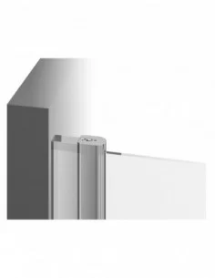 Stacionari sienelė Chrome CPS, Juoda, RAVAK