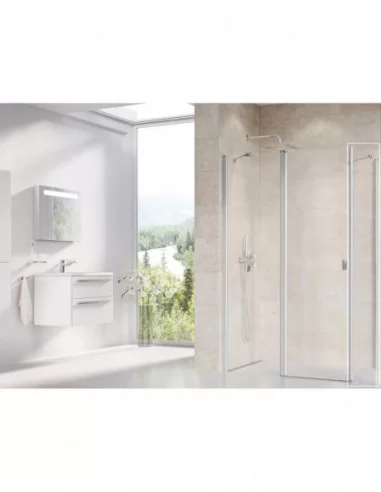 Stacionari sienelė Chrome CPS, Satinas, RAVAK