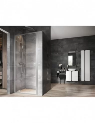 Dušo durys Nexty NDOP1, Satinas, RAVAK