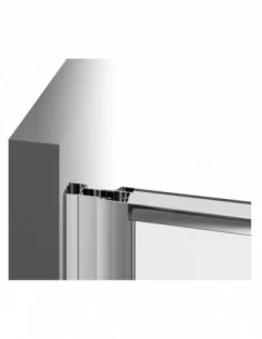 Dušo kabina Pivot PSKK3, Satinas, RAVAK