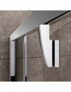 Dušo durys Pivot PDOP2, Balta, RAVAK