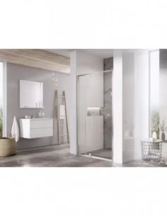 Dušo durys Pivot PDOP2, Satinas, RAVAK