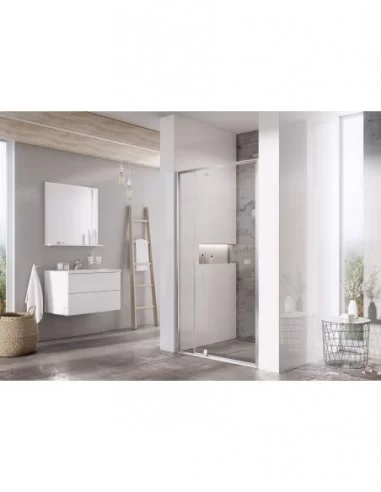 Dušo durys Pivot PDOP2, Satinas, RAVAK