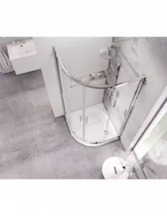 Blix Slim BLSCP4 dušo kabina, Chromo, RAVAK