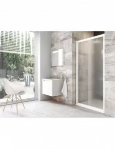 Dušo durys Blix BLDP2, Balta, RAVAK