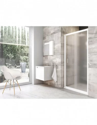 Dušo durys Blix BLDP2, Balta, RAVAK