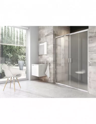 Dušo durys Blix BLDP4, Chromo, RAVAK