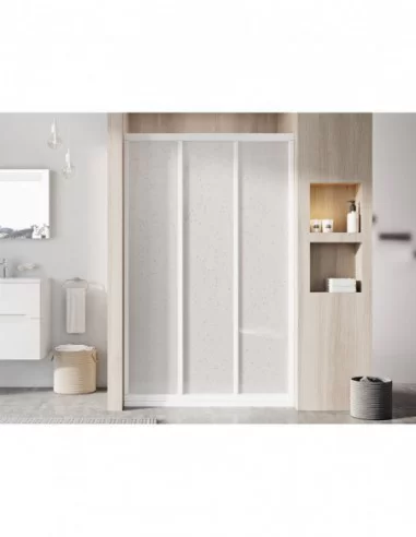 Dušo durys Supernova ASDP3, Balta, RAVAK