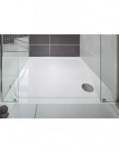 Dušo padėklas Perseus Pro Chrome, Balta, RAVAK