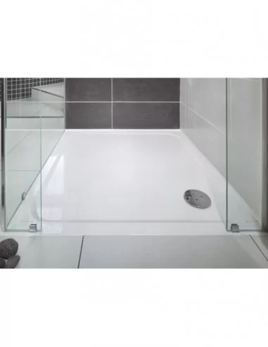 Dušo padėklas Perseus Pro Chrome, Balta, RAVAK