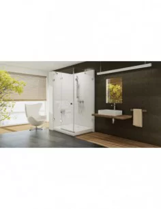 Dušo padėklas Gigant Pro Chrome, Balta, RAVAK