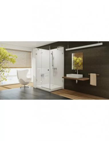 Dušo padėklas Gigant Pro Chrome, Balta, RAVAK