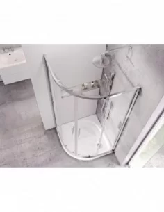 Dušo padėklas Elipso Pro, Balta, RAVAK