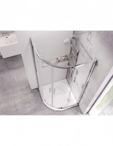 Dušo padėklas Elipso Pro, Balta, RAVAK