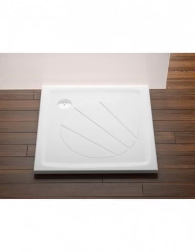 Dušo padėklas Perseus Pro, Balta, RAVAK