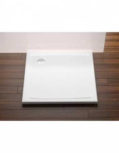 Dušo padėklas Perseus Pro Flat, Balta, RAVAK