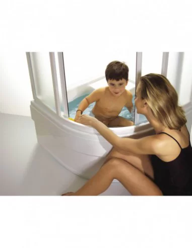 Dušo padėklas Sabina, Balta, RAVAK