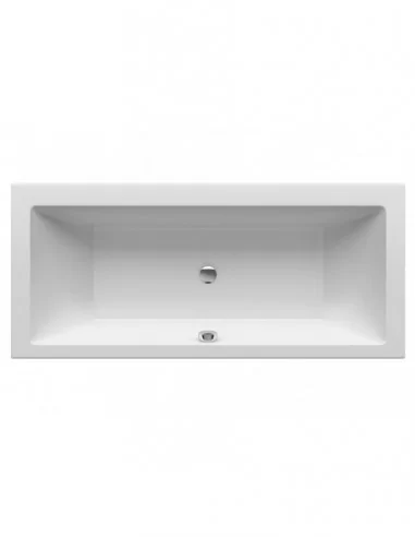 Vonia Formy 01 Slim (plonas viršutinis kraštas), Balta, RAVAK