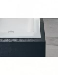 Vonia Formy 01 Slim (plonas viršutinis kraštas), Balta, RAVAK