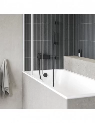 Vonia Chrome Slim (plonas viršutinis kraštas), Balta, RAVAK