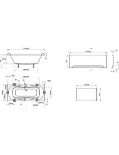 Vonia Campanula II, Balta, RAVAK