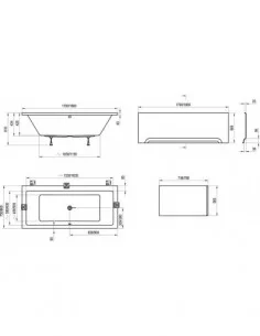 Vonia Formy 01, Balta, RAVAK