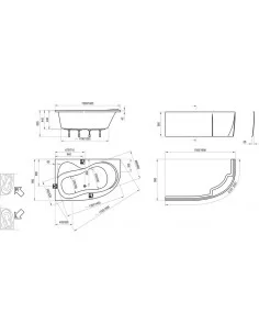 Vonia Rosa 95, Balta, RAVAK