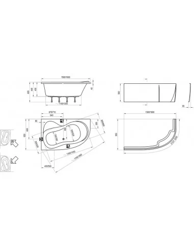 Vonia Rosa 95, Balta, RAVAK