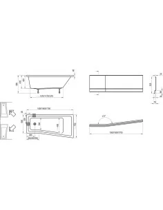Vonia BeHappy II, Balta, RAVAK