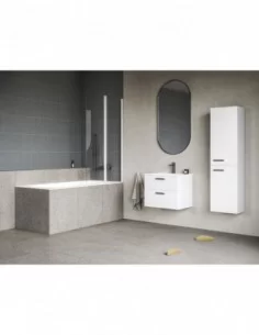 Vonios sienelė CVS2, Balta matinė, RAVAK