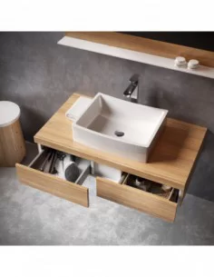 Spintelė po praustuvu Formy, Ąžuolas, RAVAK