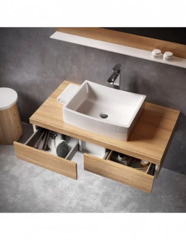 Spintelė po praustuvu Formy, Ąžuolas, RAVAK