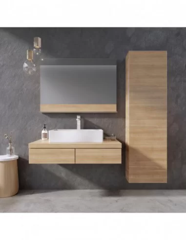 Aukšta spintelė SB Formy, Ąžuolas, RAVAK