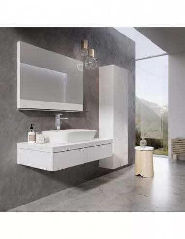 Aukšta spintelė SB Formy, Balta, RAVAK