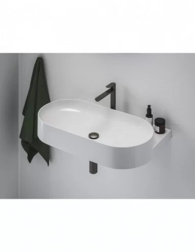 Praustuvo sifono galvutės Click-Clack, Šlifuotas grafitas, RAVAK