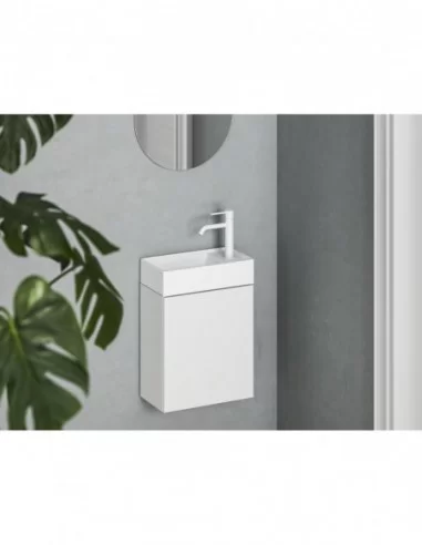 Mini praustuvas Veda Slim, Baltas matinis, RAVAK