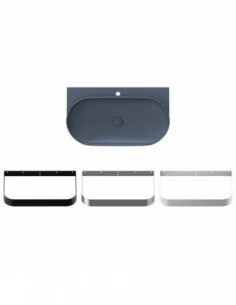 Praustuvas Yard 80 su skyle maišytuvui, Deepsea blue, RAVAK