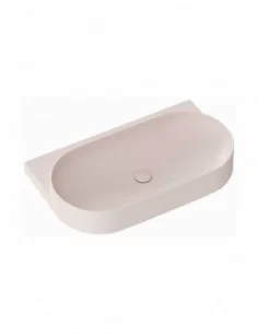 Praustuvas Yard 80 be skylės, Alabaster pink, RAVAK