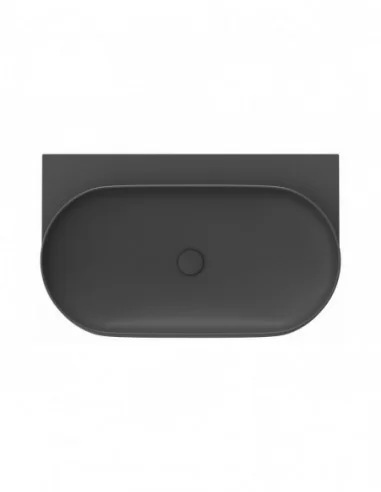 Praustuvas Yard 80 be skylės, Antracitas, RAVAK