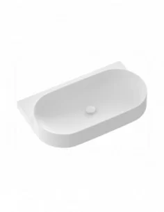 Praustuvas Yard 80 be skylės, Baltas matinis, RAVAK