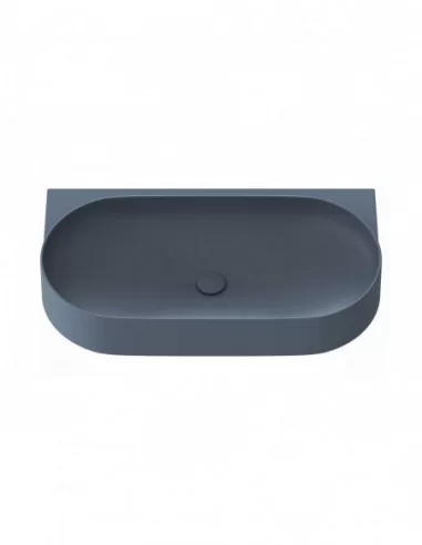 Praustuvas Yard 80 be skylės, Deepsea blue, RAVAK