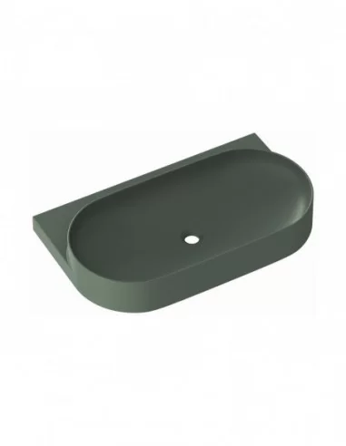 Praustuvas Yard 80 be skylės, Grey green, RAVAK