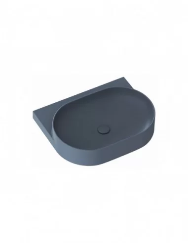 Praustuvas Yard 60 su skyle maišytuvui, Deepsea blue, RAVAK