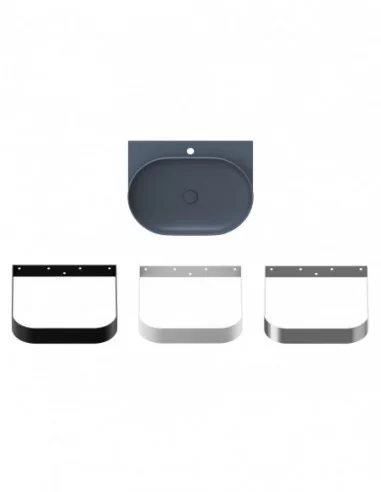 Praustuvas Yard 60 su skyle maišytuvui, Deepsea blue, RAVAK