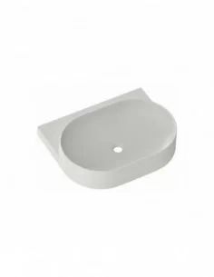 Praustuvas Yard 60 su skyle maišytuvui, Smoke grey, RAVAK