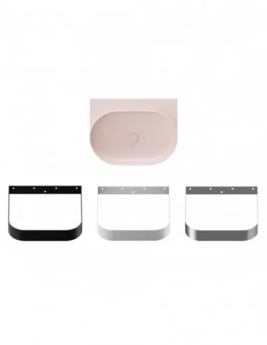 Praustuvas Yard 60 be skylės, Alabaster pink, RAVAK