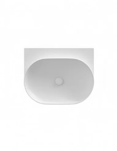 Praustuvas Yard 60 be skylės, Baltas matinis, RAVAK